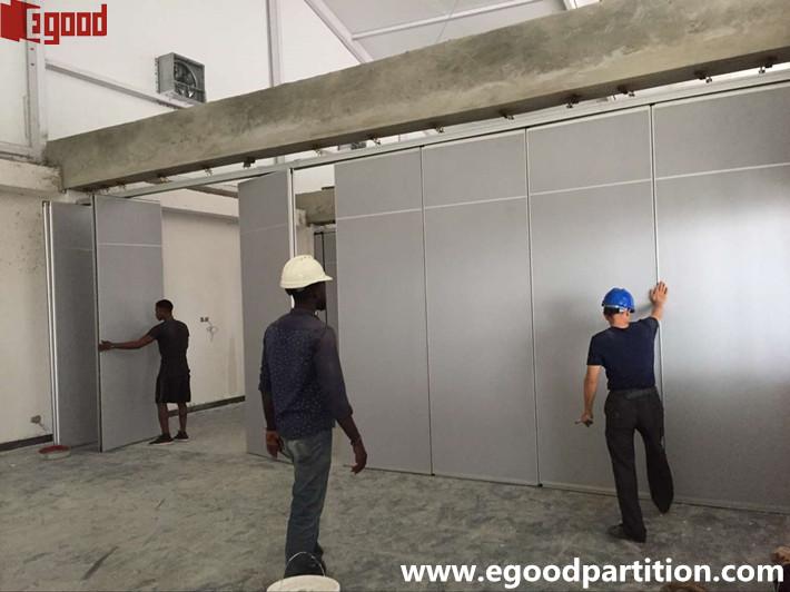lagos movable partition wall installation