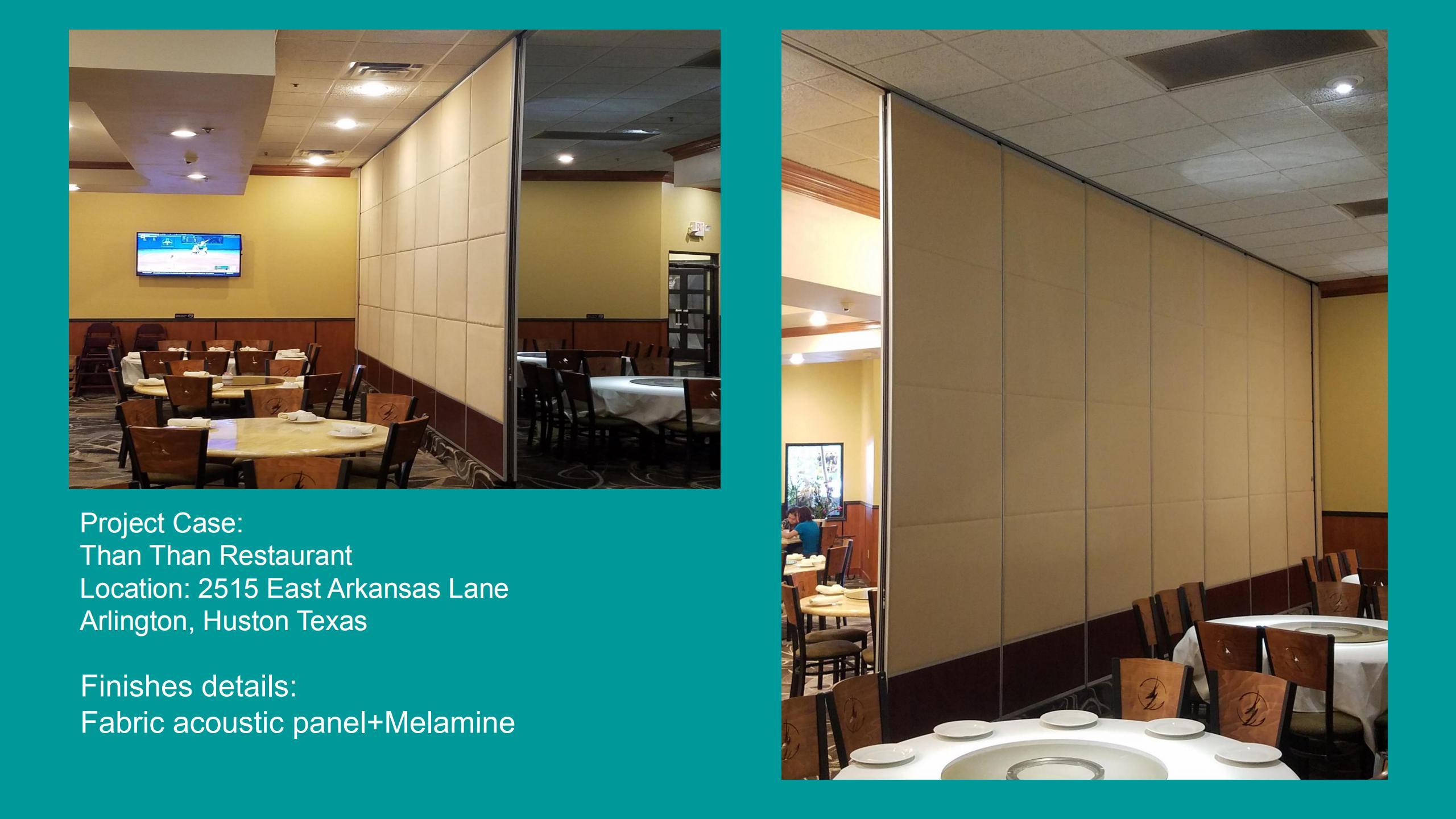 Fabric padding panel+Melamine