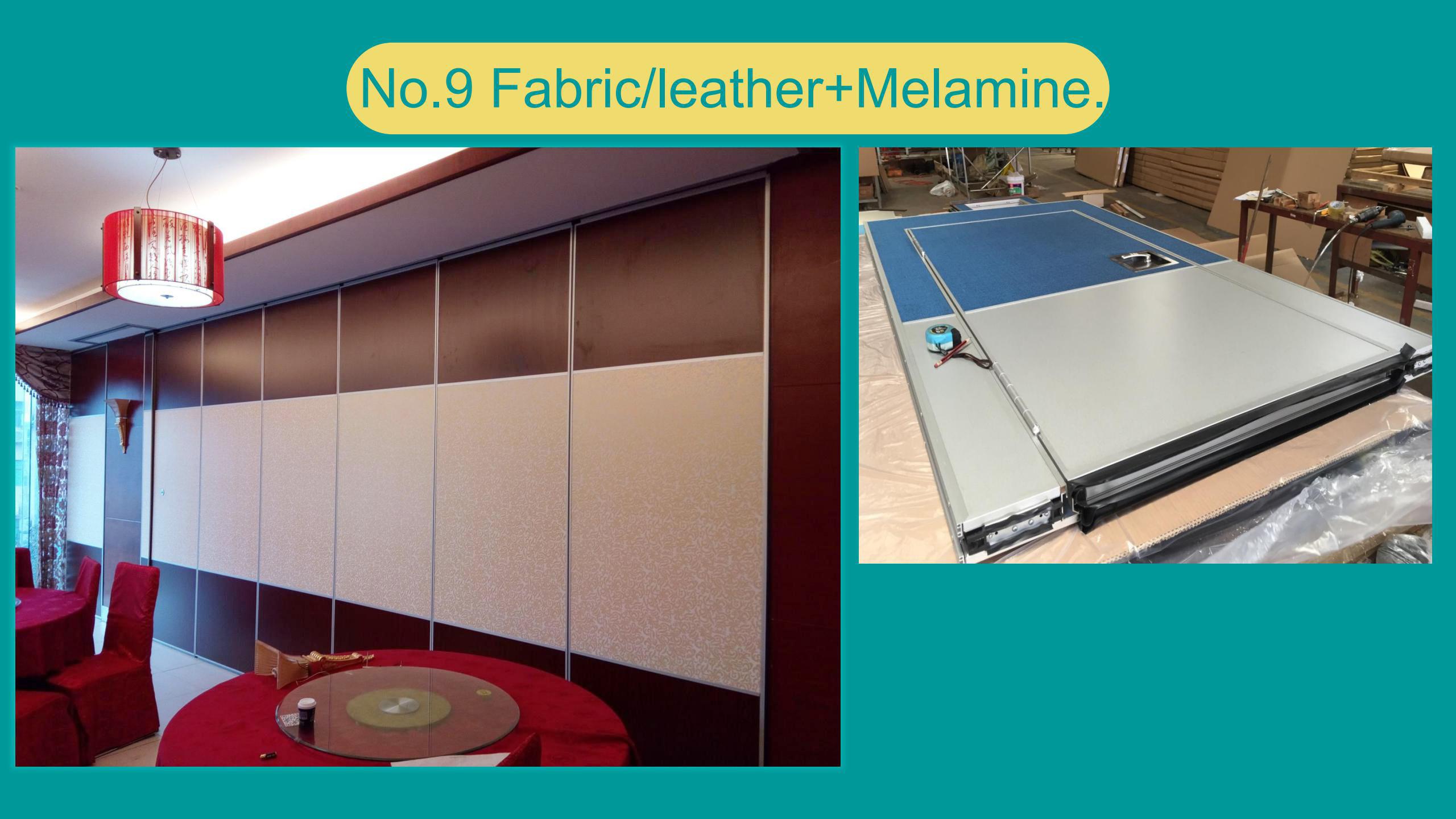 Fabric/leather+Melamine