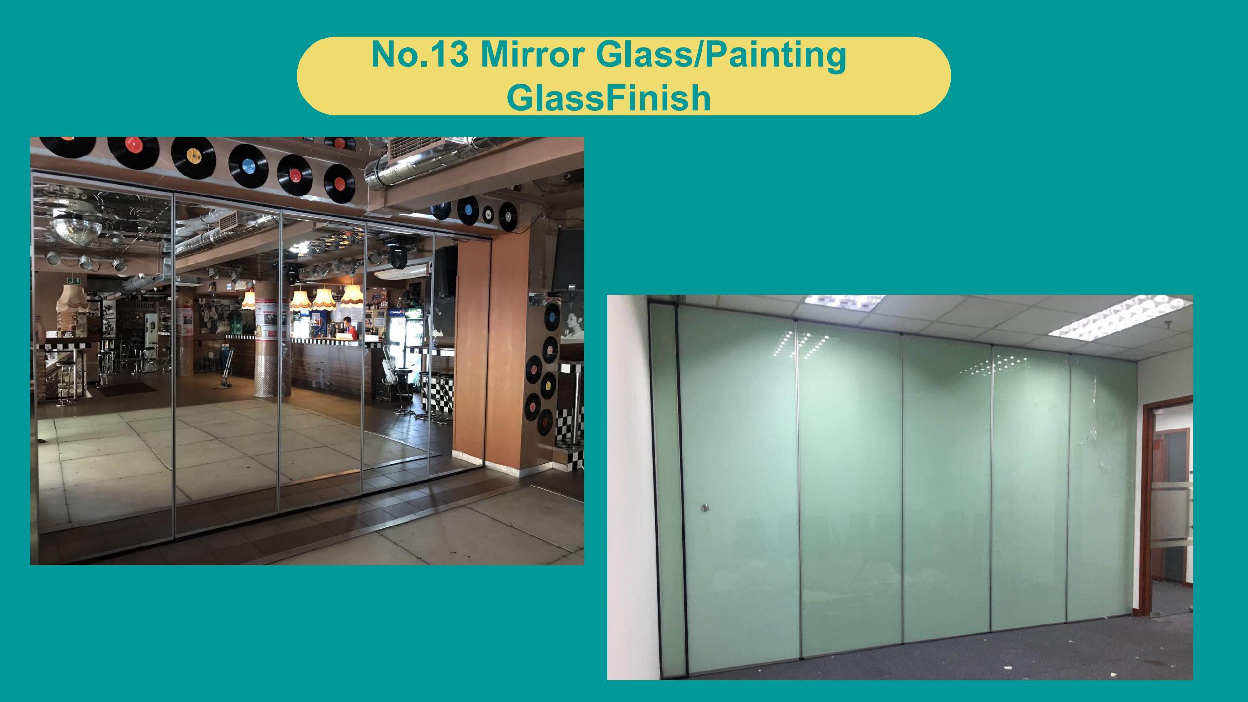 Mirror Glass/Painting GlassFinish