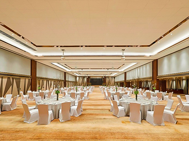 Wenzhou westin hotel banquet hall acoustic movable wall partition installation 