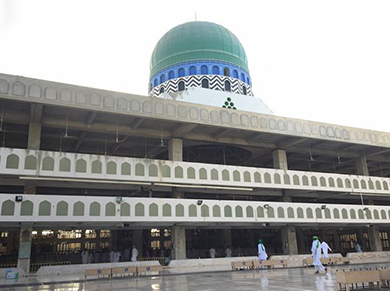 Faizan E Madina Mosque movable wall partitioning project in Karachi Pakistan 