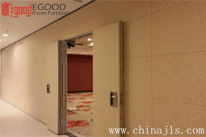 Artificial leather finishes of operable wall