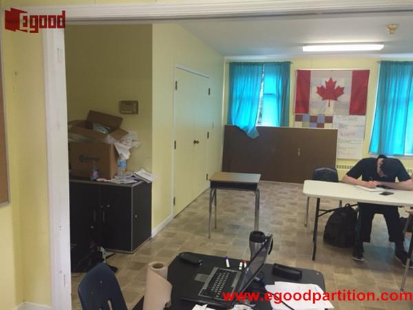 Canada Private School Movable Partition Wall Project