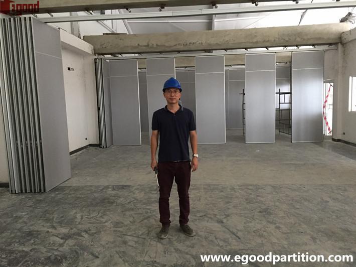 U Upbeat Recreation Centre mdf melamine movable partition wall 