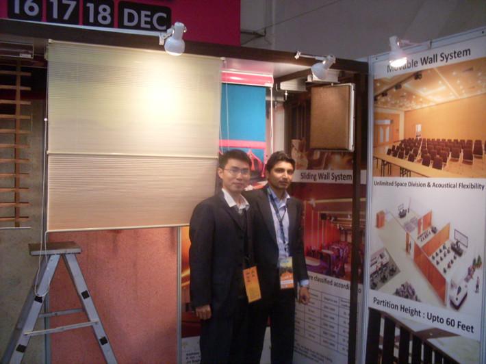 Egood operable partition walls company representative in ace fair