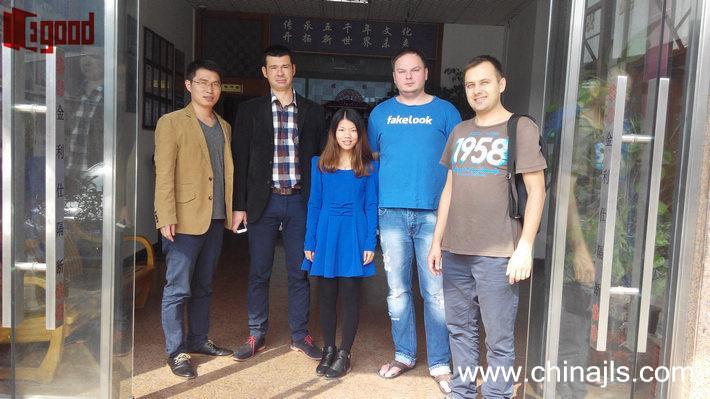 Poland clients and Egood sales representative